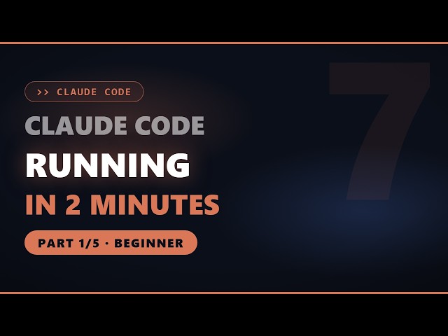 Claude Code Masterclass Part 1: Getting Started (Beginner)