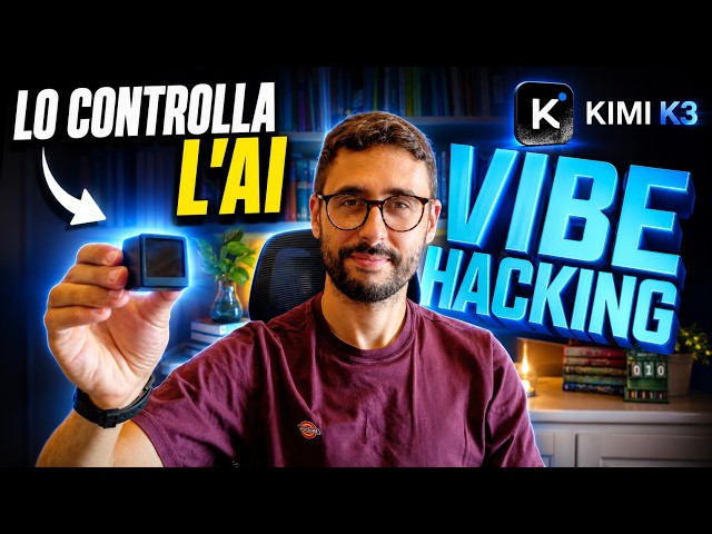Ho hackerato un gadget AliExpress con Kimi K3 e Pi Agent