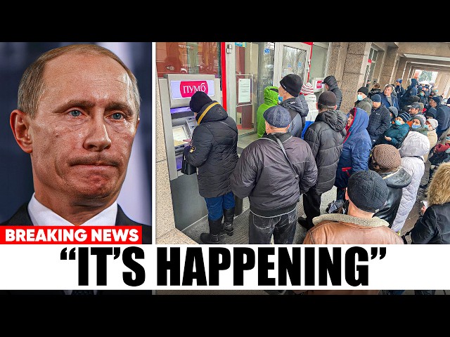 BANK RUN - Putin's Banks COLLAPSE as Russians Withdraw BILLIONS