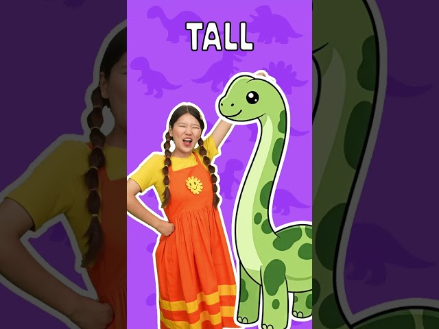 Ms Joy Teaches Opposites With Dinosaurs to Kids 🦕🦖