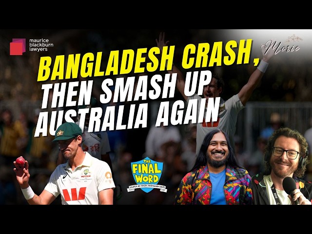 Bangladesh crash, then smash up Australia again | TFW Daily