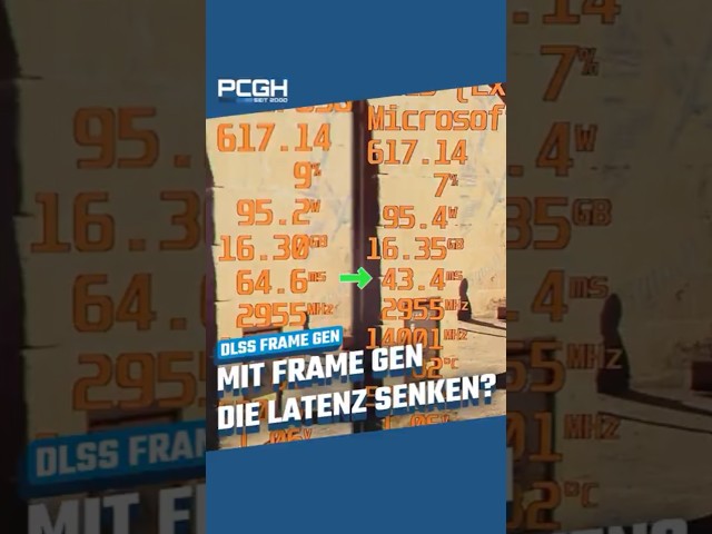 Wieso senkt DLSS Frame Generation die Latenz?