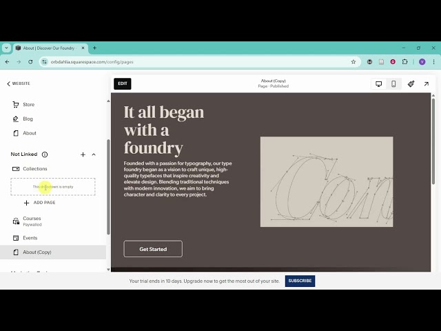 How To Make Subpage in Squarespace | Squarespace Tutorial (2027)