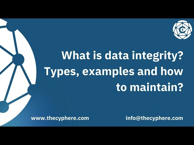 What is data integrity? Learn its importance in cyber security
