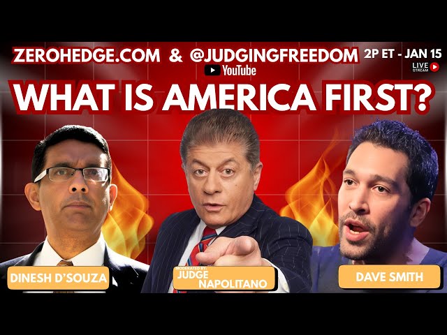 [SPECIAL] ZeroHedge Debate - America First on Trial — Dave Smith vs. Dinesh D’Souza