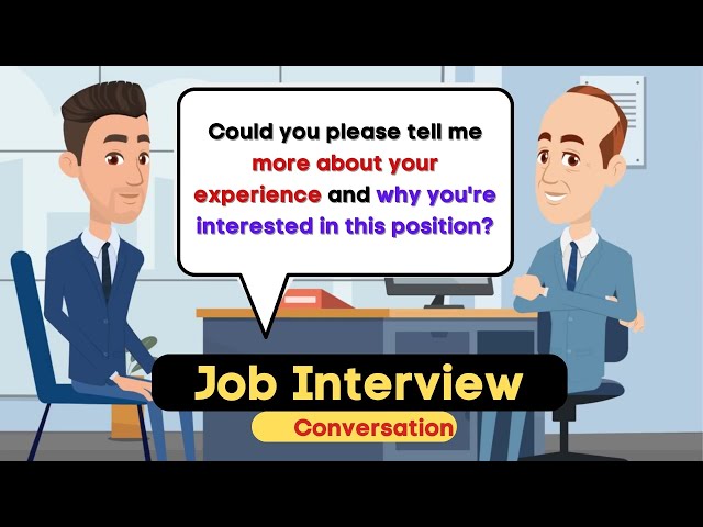 Practice English Conversation (Job Interview Mastery: Nailing Your Way to Success) - DialoguEase