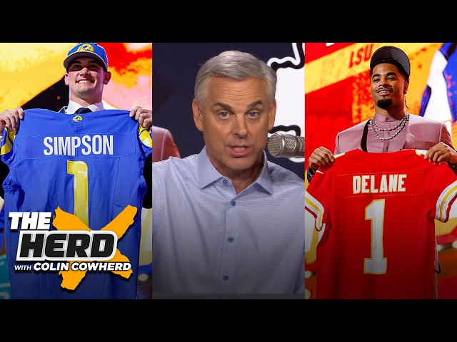 Ty Simpson is winner of draft w/ Rams, Chiefs were smart trading up for Mansoor Delane | The Herd