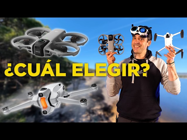 DJI Avata 360 vs Antigravity A1: ¿Cuál es el MEJOR dron 360? 🚁