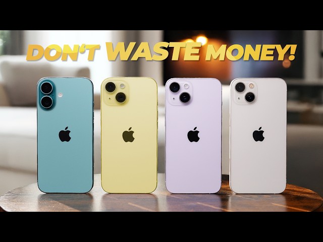 iPhone 16 vs 15 vs 14 vs 13:  What’s Actually Changed?