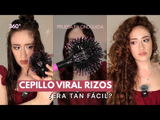 I Put the VIRAL 360º BRUSH to the TEST on Wavy Hair ✨ Does it Work?