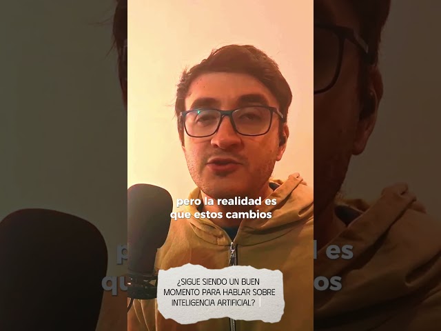 Es un buen momento para hablar sobre inteligencia artificial #shorts #ia #educación