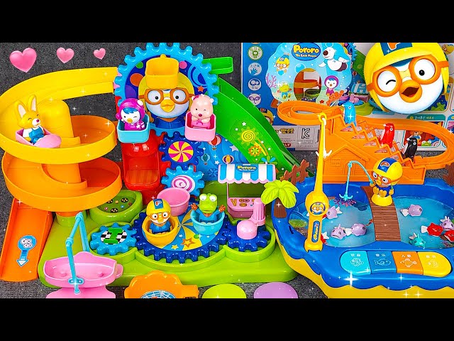 60 Minutes Satisfying with Unboxing Pororo Toys Collection ASMR | Frozen Elsa Kitchen Playset