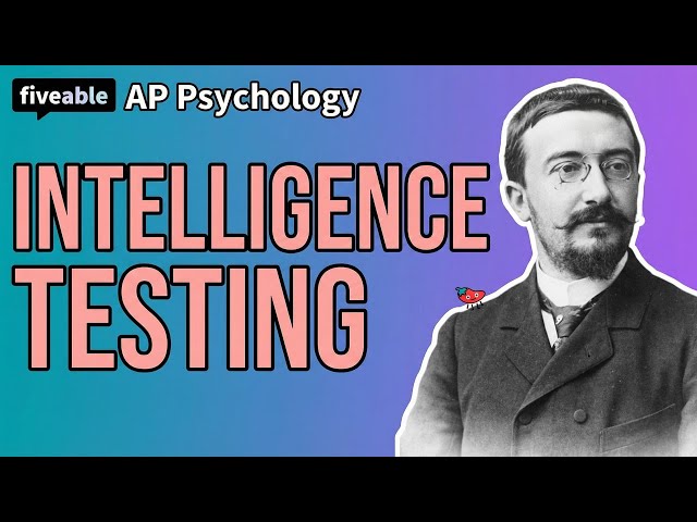 AP Psychology - Intelligence Testing: Origins & Methods
