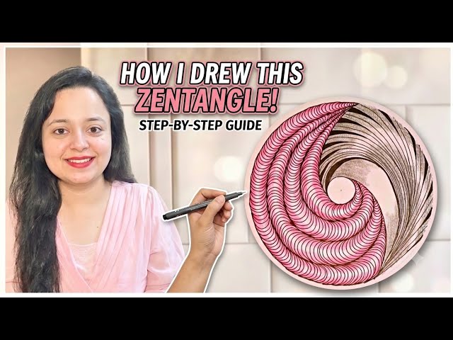 Pattern 1266|Zentangle art|Doodle art|Zentangle|Zendoodle|Zentangle pattern|Zentangle tutorial