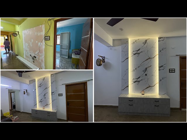 Ep-7 Tv Unit Before After | Living Room Tv Unit Design Ideas | Interior In Chennai | Ph:9789951863