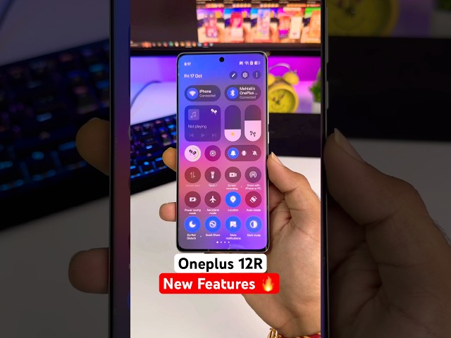 Oneplus 12R OxygenOS 16 New Features | Android 16 New Update