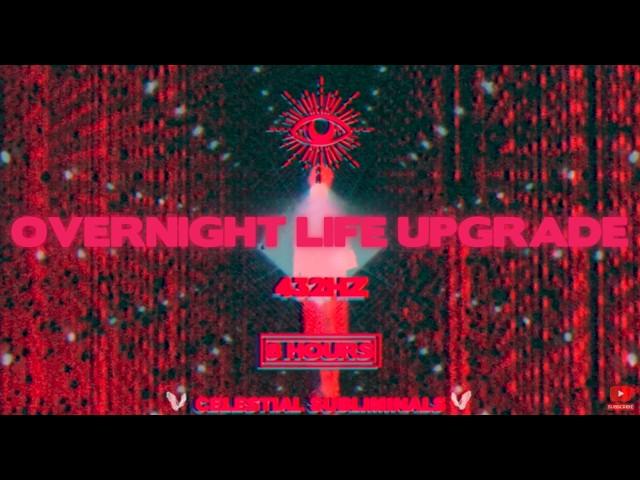 [FORCED SUBLIMINAL] OVERNIGHT LIFE TRANSFORMATION | MANIFEST YOUR DESIRED REALITY | 432HZ MEDITATION