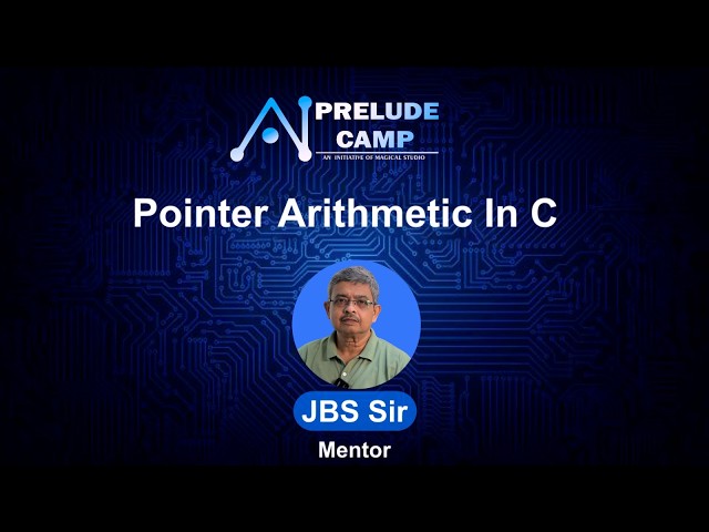 Pointer Arithmetic in C | Mastering C from Zero! @PreludeCamp