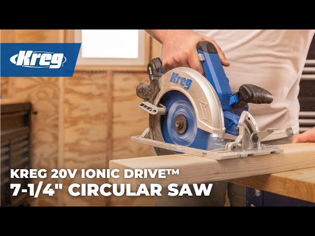 Kreg 20V Ionic Drive™ 7 1/4" Circular Saw