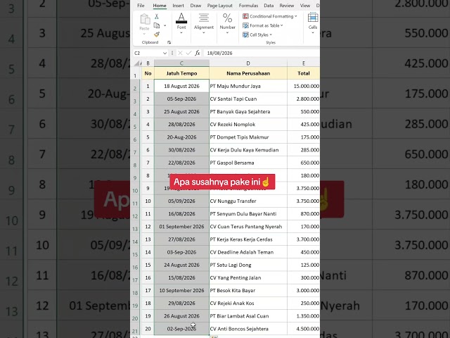 Auto format date Excel #exceltips #exceltutorial #exceltricks