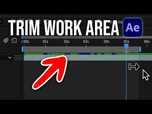 How To Trim A Composition In After Effects