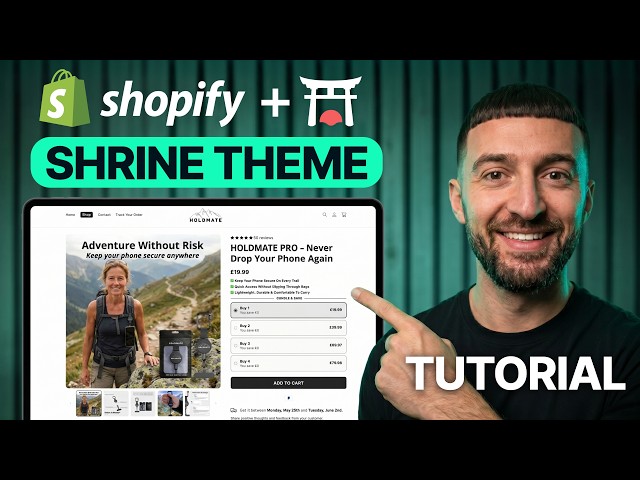 How to Build a Shopify Store with the Shrine Pro Theme (Full Tutorial)