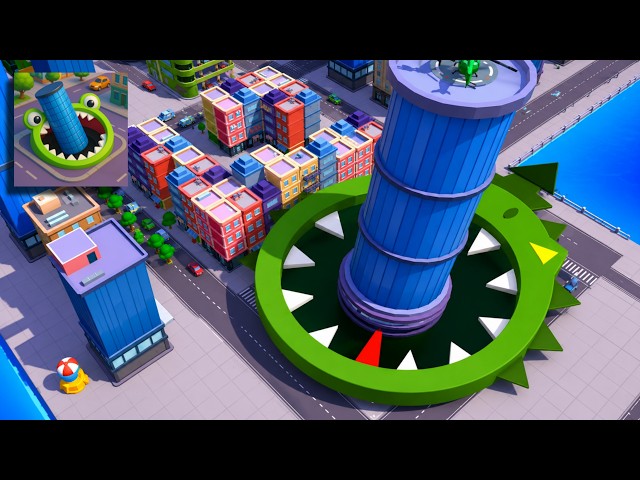 Hole.io - Gameplay Walkthrough Tutorial Hole Evolution New Mobile Game (Android,iOS)