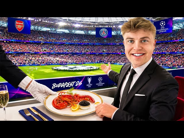 I Got VIP Tickets To The CHAMPIONS LEAGUE FINAL!
