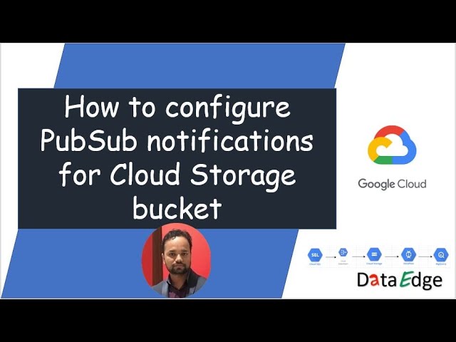 How to create pubsub topic and notification on gcp bucket || DataEdge Learning