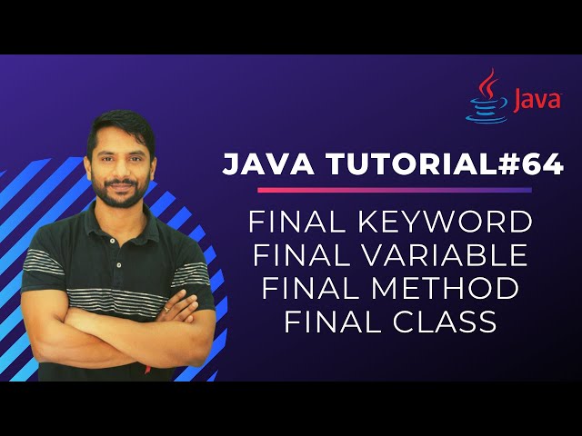 Final Variable | Final Method | Final Class | In Java | In Hindi
