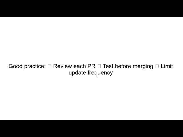 Dependabot Explained (Auto Dependency Updates & Security Fixes)