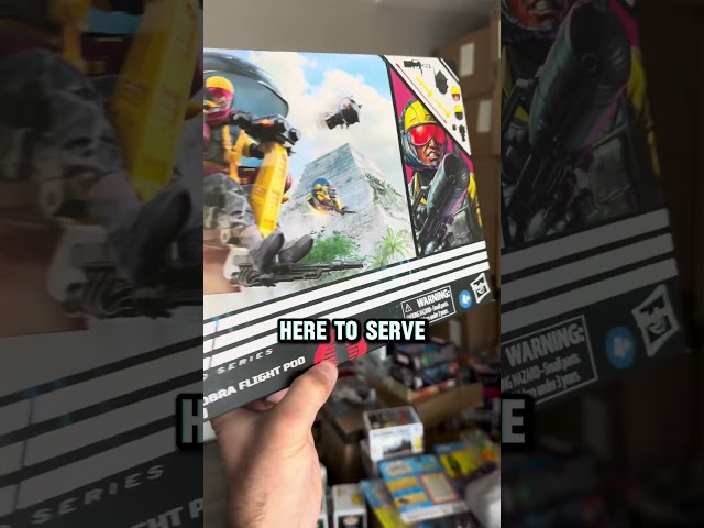 G.I. Joe Classified Python Patrol Tele-Viper Action Figure & Cobra Flight Pod (Exclusive) #gijoe