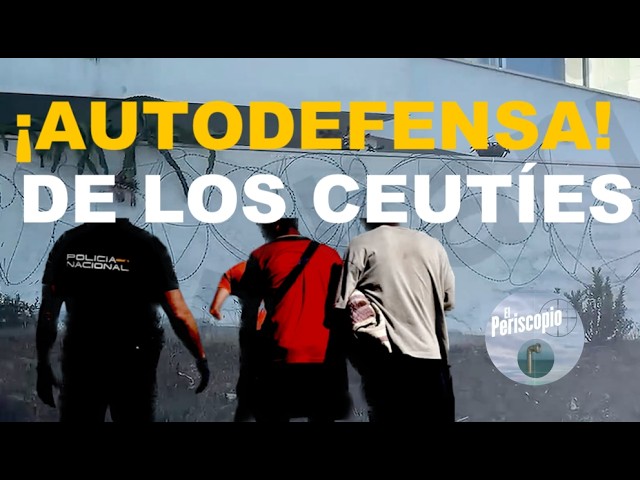 🔥SELF-DEFENSE IN CEUTA AGAINST THE ABANDONMENT OF A FAILED AND MISERABLE STATE🔥BARBED WIRE ON HOU...