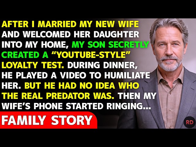 My Son Set Up a “YouTube-Style” Loyalty Test for My New Wife—He Didn’t Know Who He Was Testing