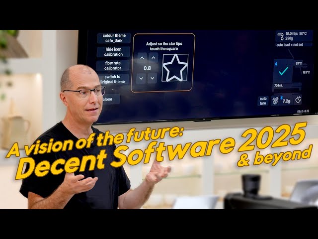 Decent software 2025 and beyond: Skins, Calibration, D-Flow & more