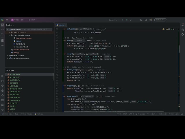 Build a Mouse Using Your Eye - Pengolahan Citra