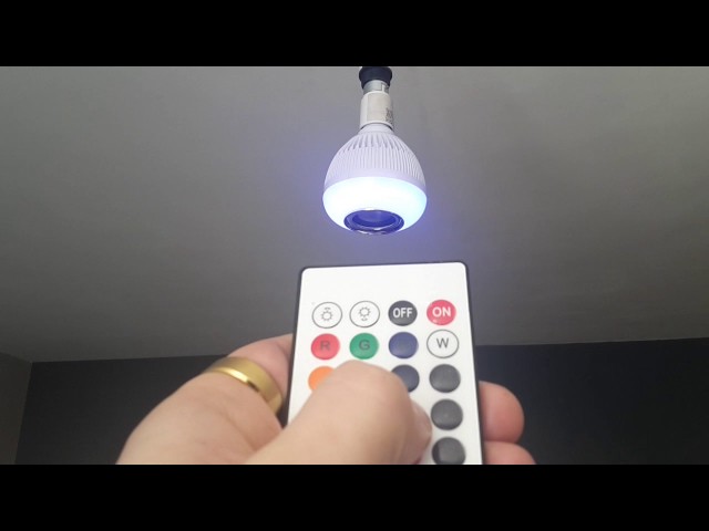 Wireless Bluetooth Speaker Led bulb for android & iphone Review MUST SEE