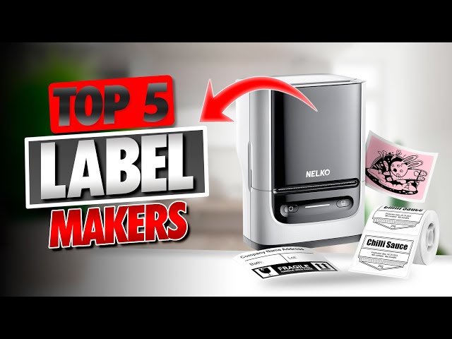 🔥 Top 5 Best LABEL MAKERS on Amazon [2025] ✅ [Cheap] For Home / Office / Under $50