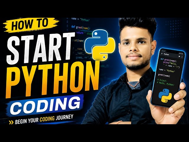 How to python coding phone se # bilkul easy tarika se