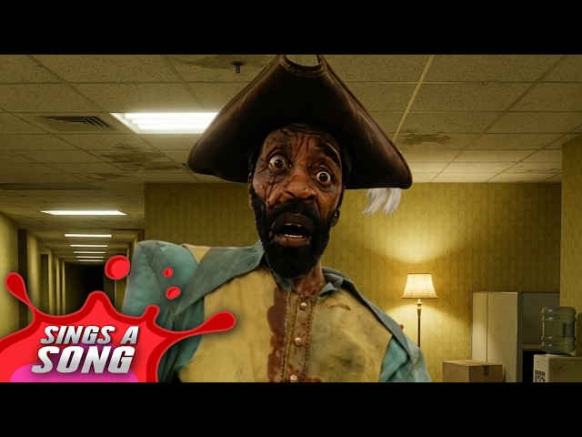 Entity Captain Clark Sings A Song (Backrooms Scary Horror Movie Parody)