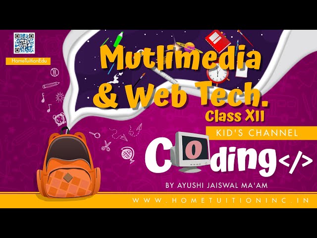 Computer Networking | Multimedia & Web Technology | Class XII | By- Ayushi Jaiswal | Hometuition.Inc