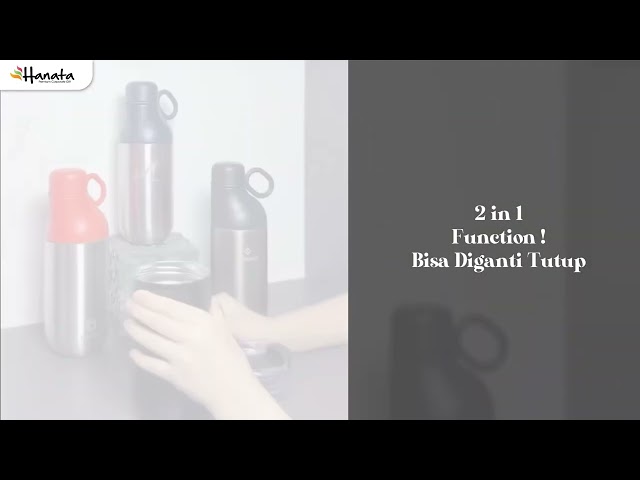 Hanata.id | Hookipa M - Dual Function Stainless Steel Tumbler