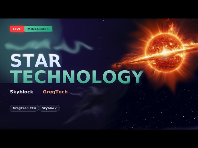 #Minecraft Star Technology — скайблок на GregTech с нуля до звёздных врат