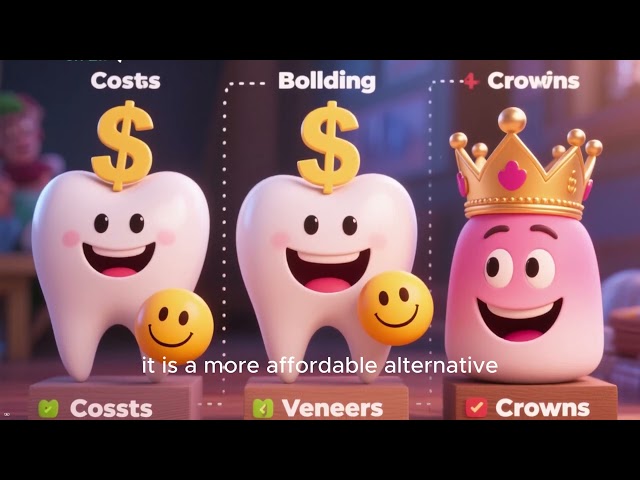 key differences between dental veneers, bonding, and crowns