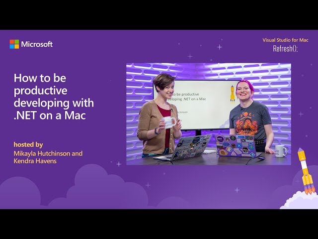 How to be productive developing with .NET on a Mac