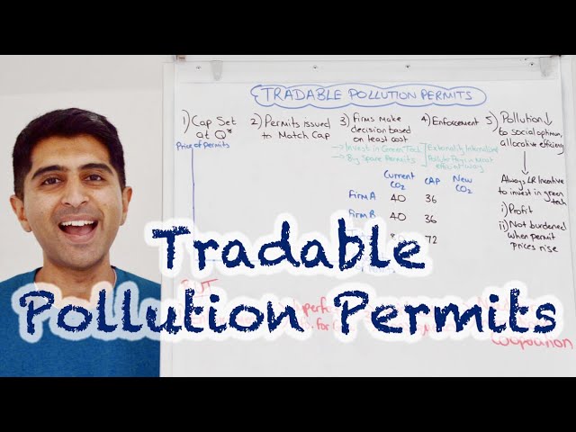 Y1 32) Tradable Pollution Permits (Cap and Trade) for Market Failure