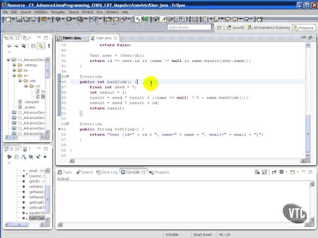 Advanced Java tutorial - Maps