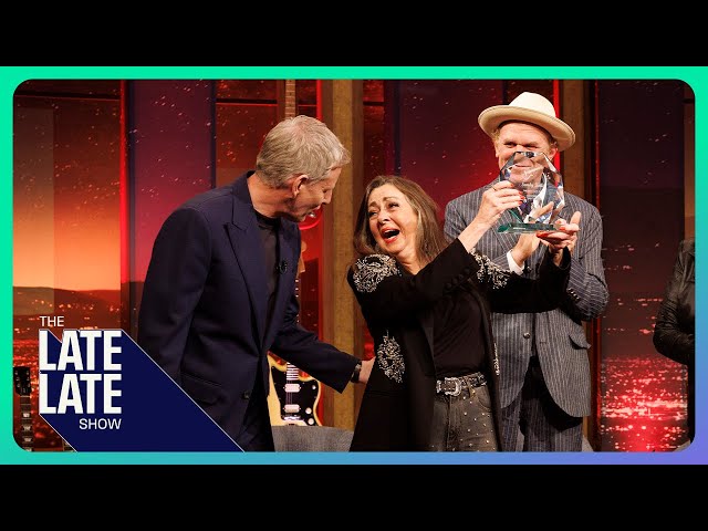 Sandy Kelly surprise Hall Of Fame induction | The Late Late Show Country Special