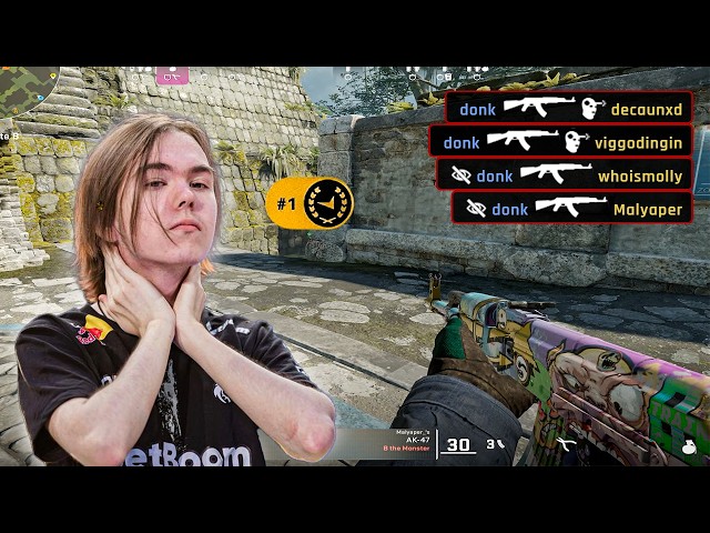 Donk Is The Most Consistent #1 FACEIT Player