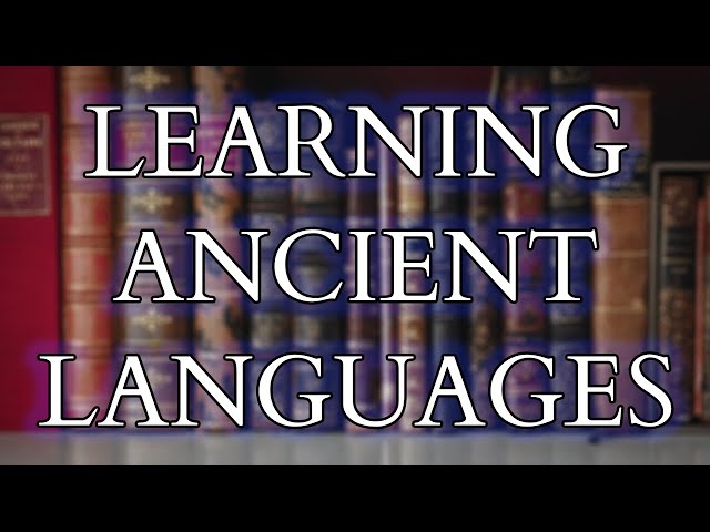 Tips and Techniques for Learning Ancient Languages on Your Own w/@polyMATHY_Luke